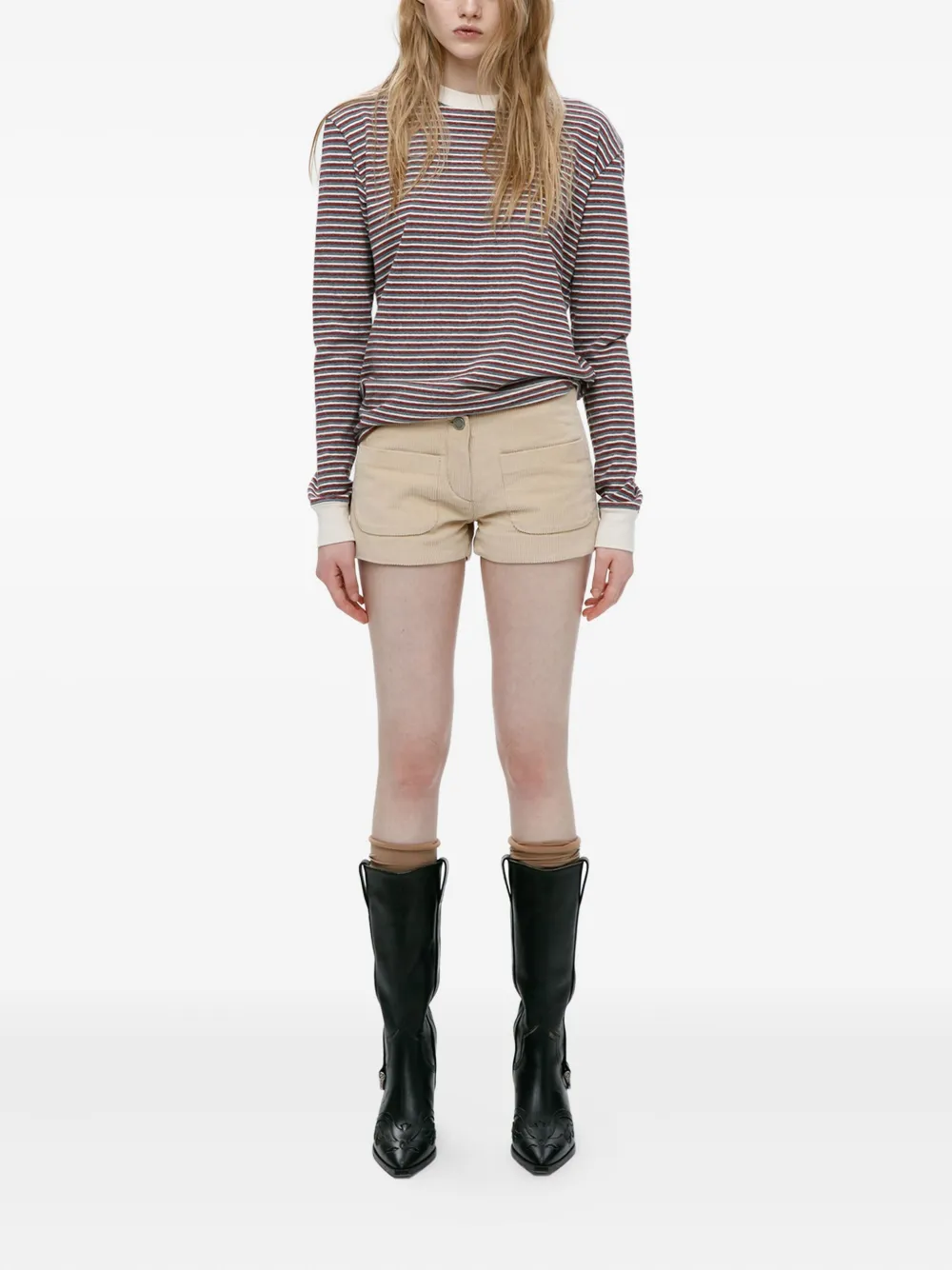 Mainless striped long-sleeve top | T-Shirts & Jersey Shirts | Image 2
