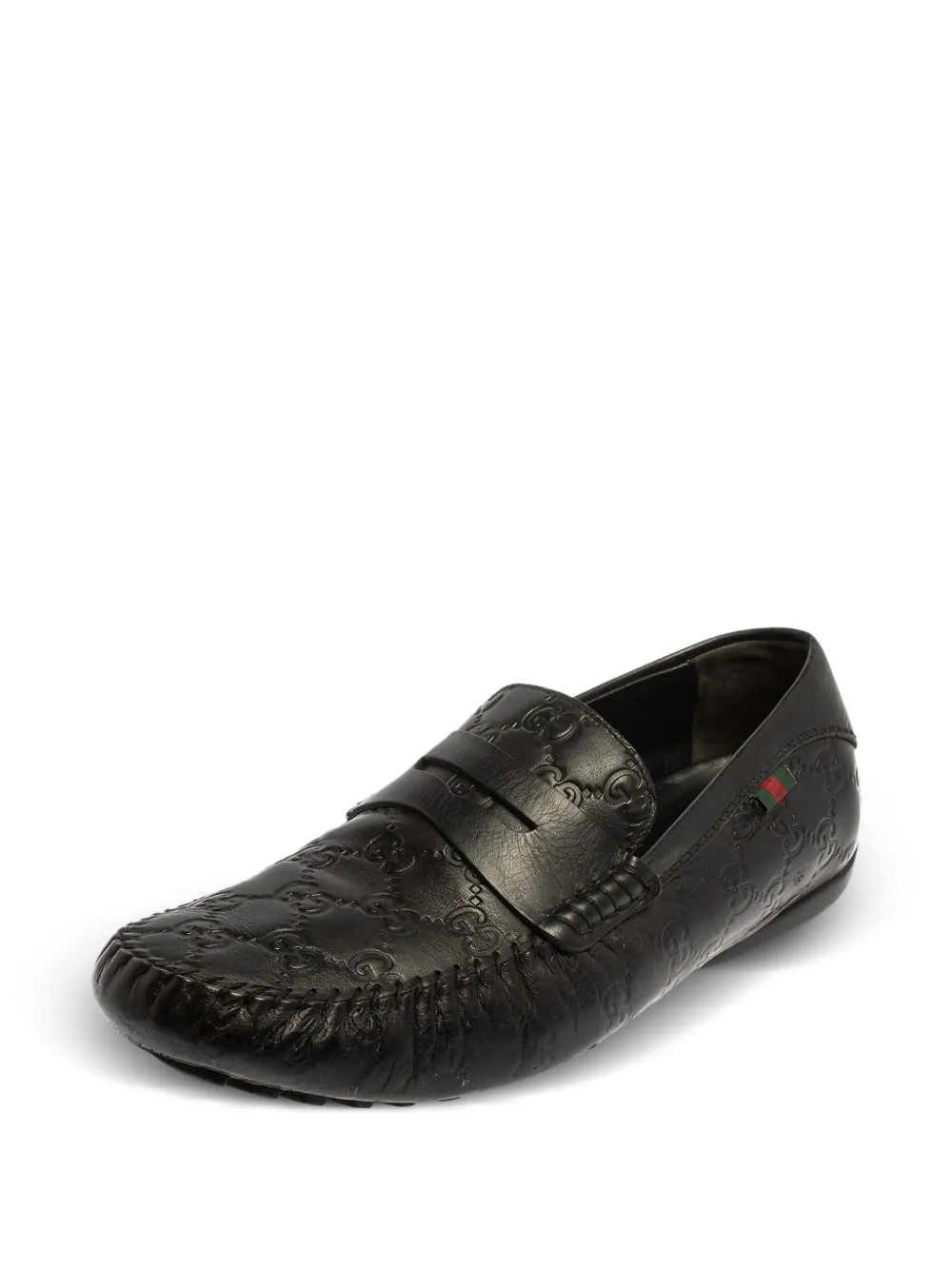 Gucci Pre-Owned Gucissima loafers | Image 2