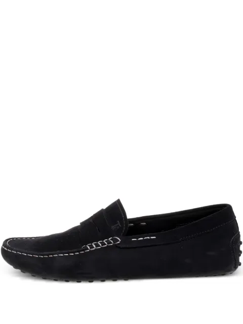 Tod's Vintage Pre-owned Loafer aus Wildleder