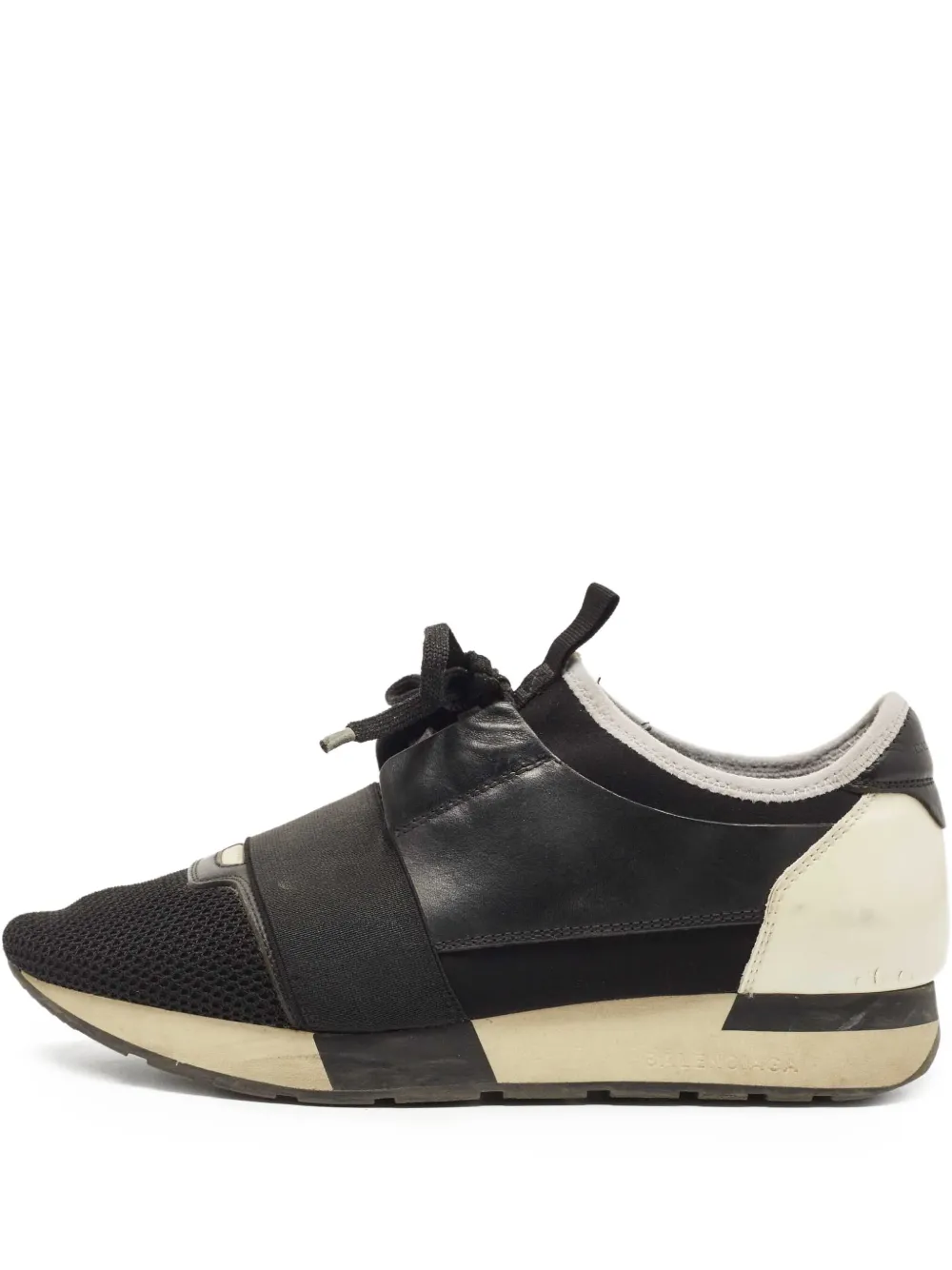 Balenciaga Pre-Owned mesh panelled low-top sneakers | Black | Image 1