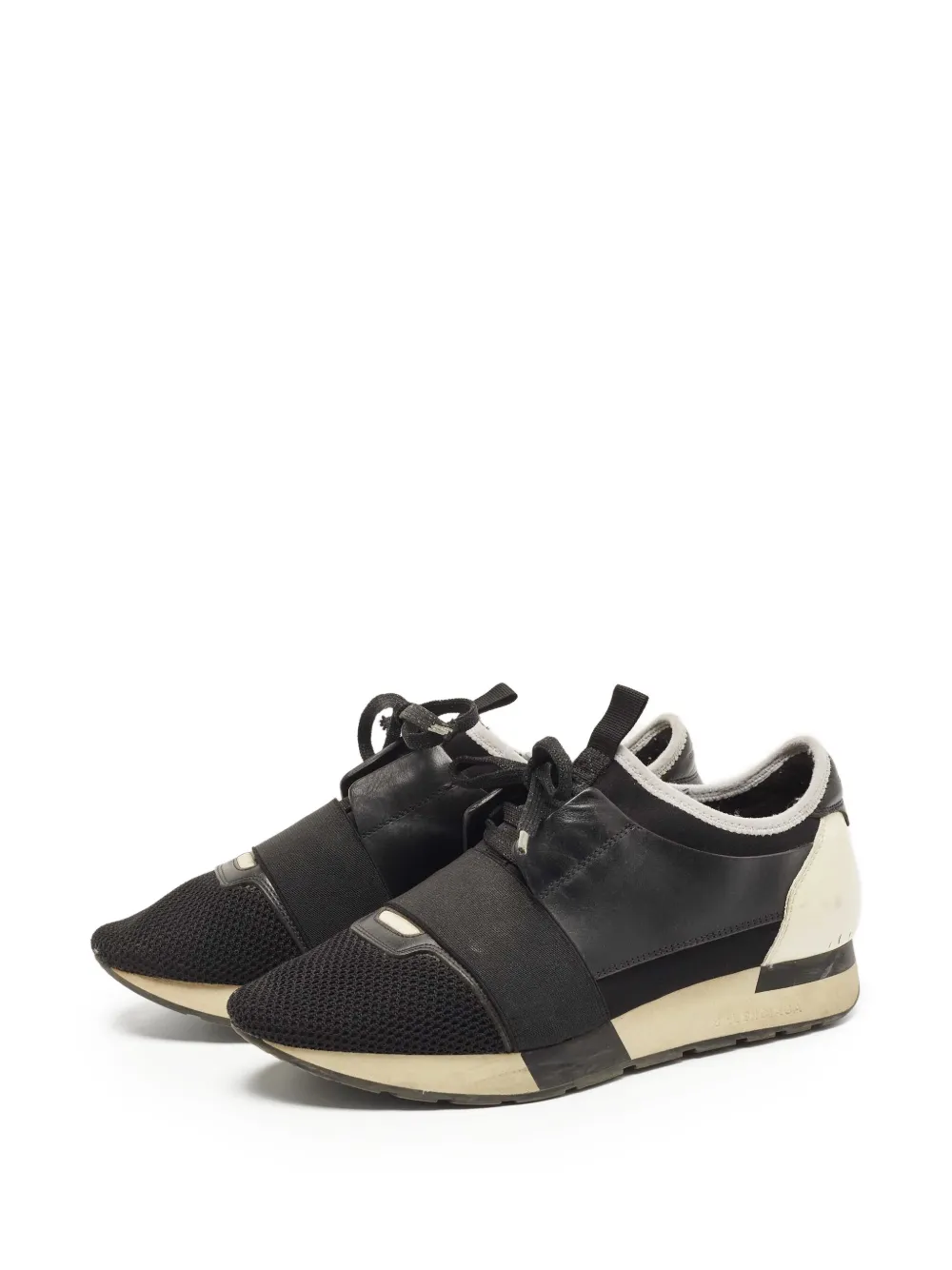 Balenciaga Pre-Owned mesh panelled low-top sneakers | Image 2