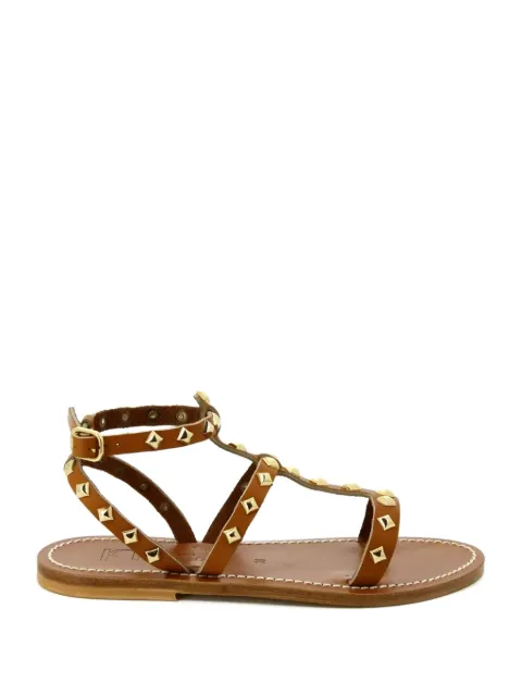K. Jacques Arelatepyr studded flat sandals