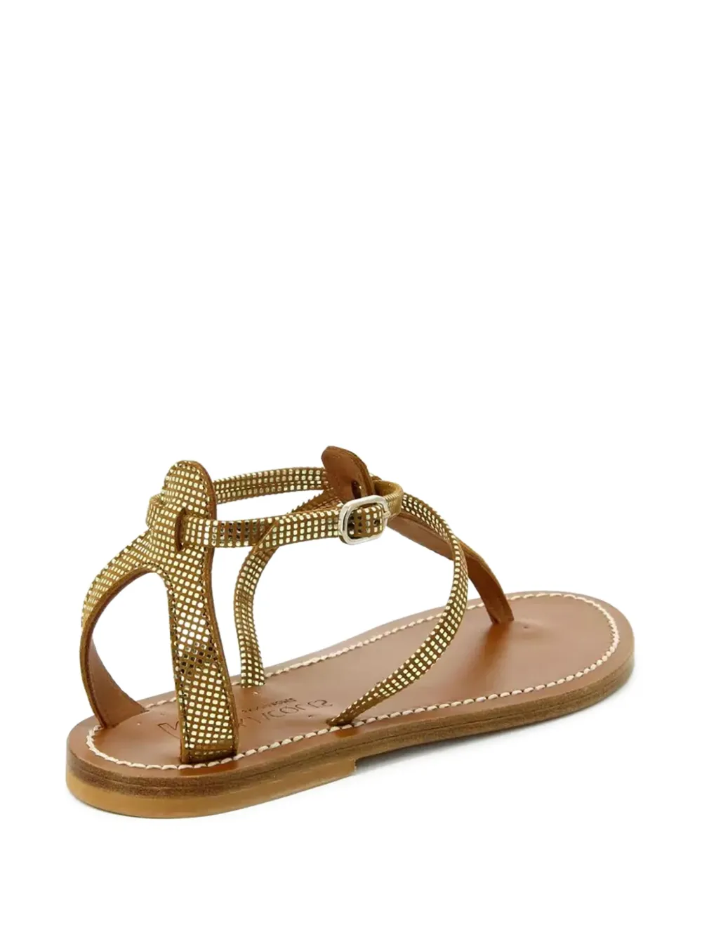 K. Jacques Buffon flat sandals Bruin