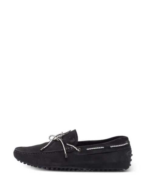 Tod's Vintage Pre-Owned suede loafers