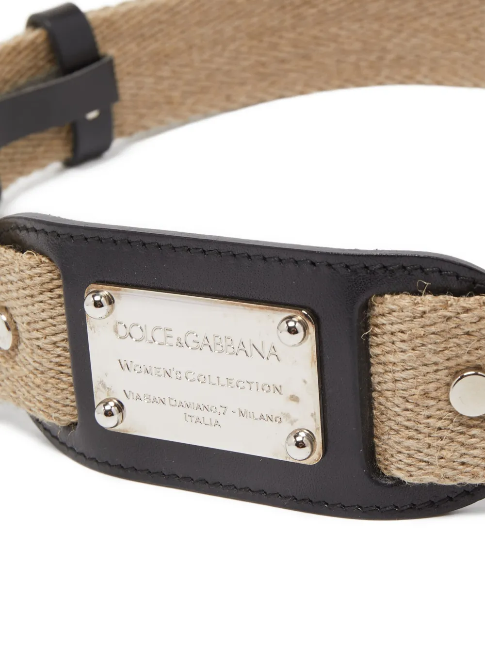 Dolce & Gabbana Pre-Owned Cintura in pelle | Pre-owned | Image 4