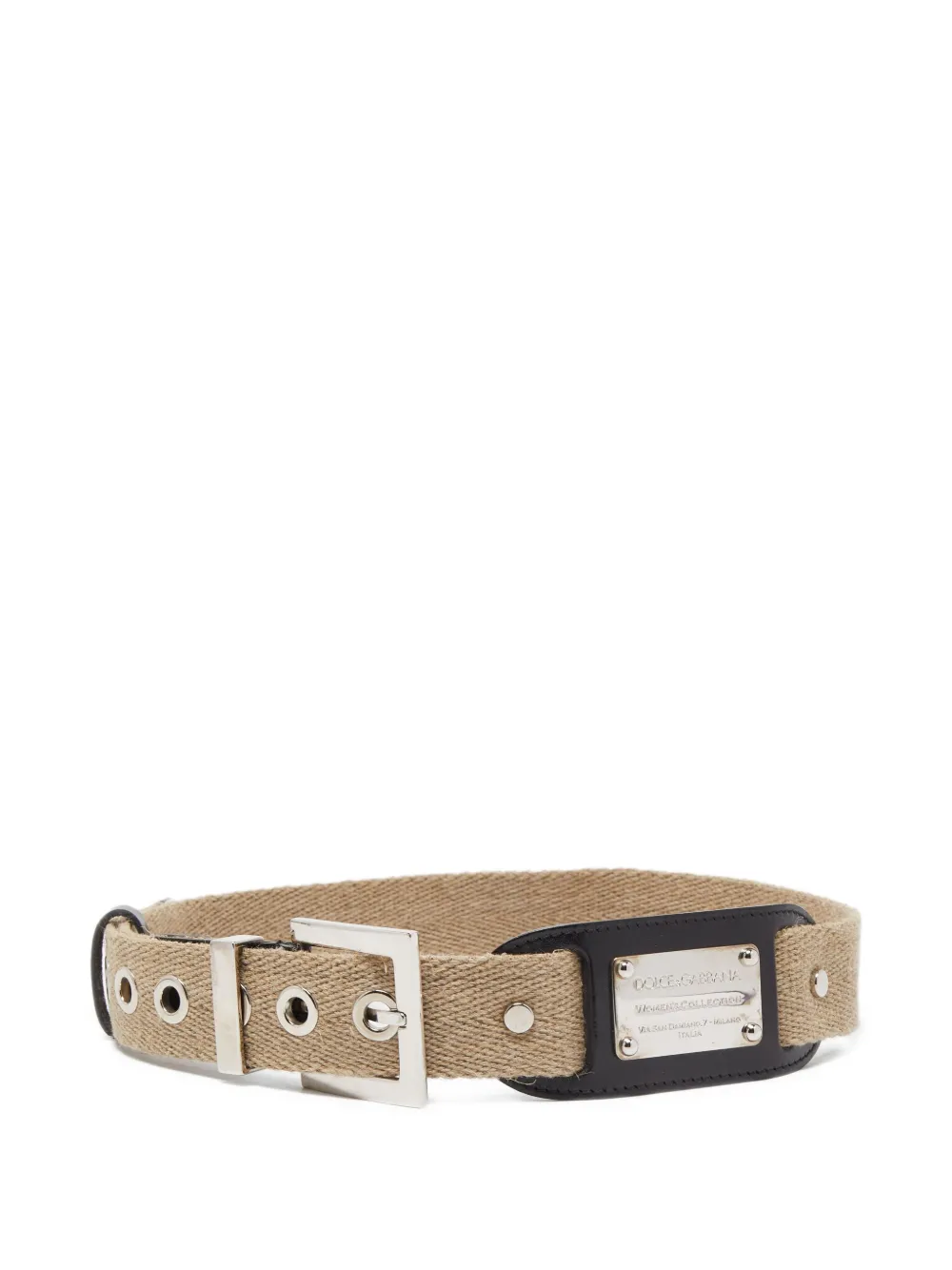 Dolce & Gabbana Pre-Owned leather belt | Neutrals | Image 1