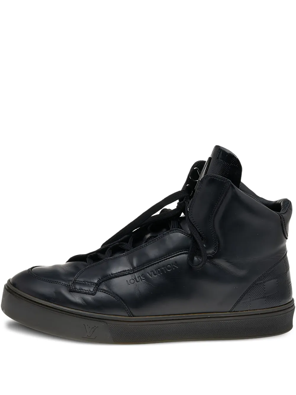 Louis Vuitton Pre-Owned Sneakers aus Leder - Schwarz
