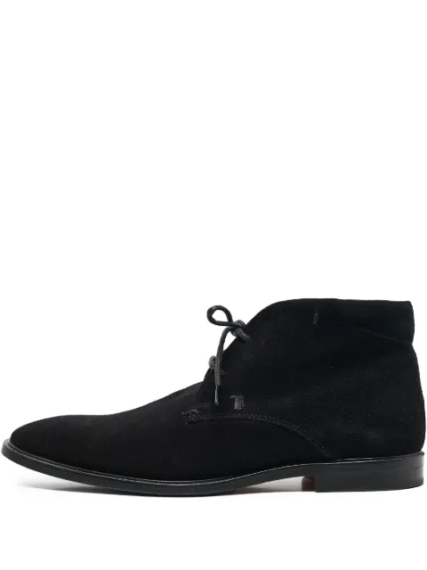 Tod's Vintage pre-owned suede lace-up desert boots