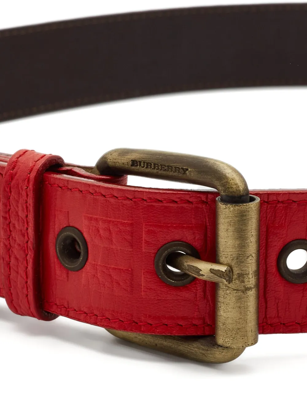 Burberry Pre-Owned leather belt | Image 2