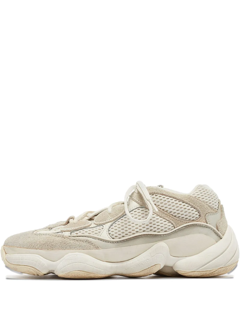 adidas Yeezy pre-owned 500 mesh suede sneakers | White | Image 1