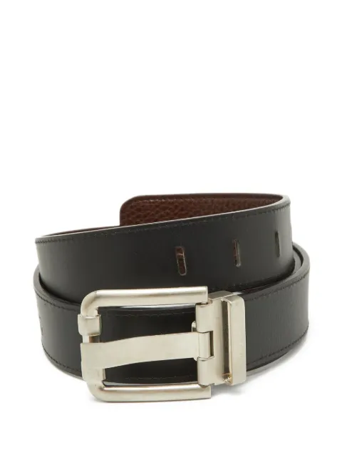 Ferragamo Pre-Owned Leather Buckle Belt