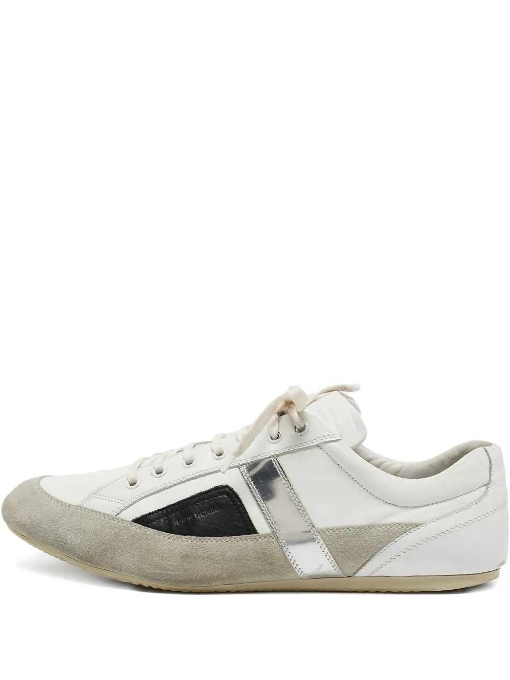 Christian Dior Pre-Owned x Hedi Slimane B18 leather sneakers | White | Image 1