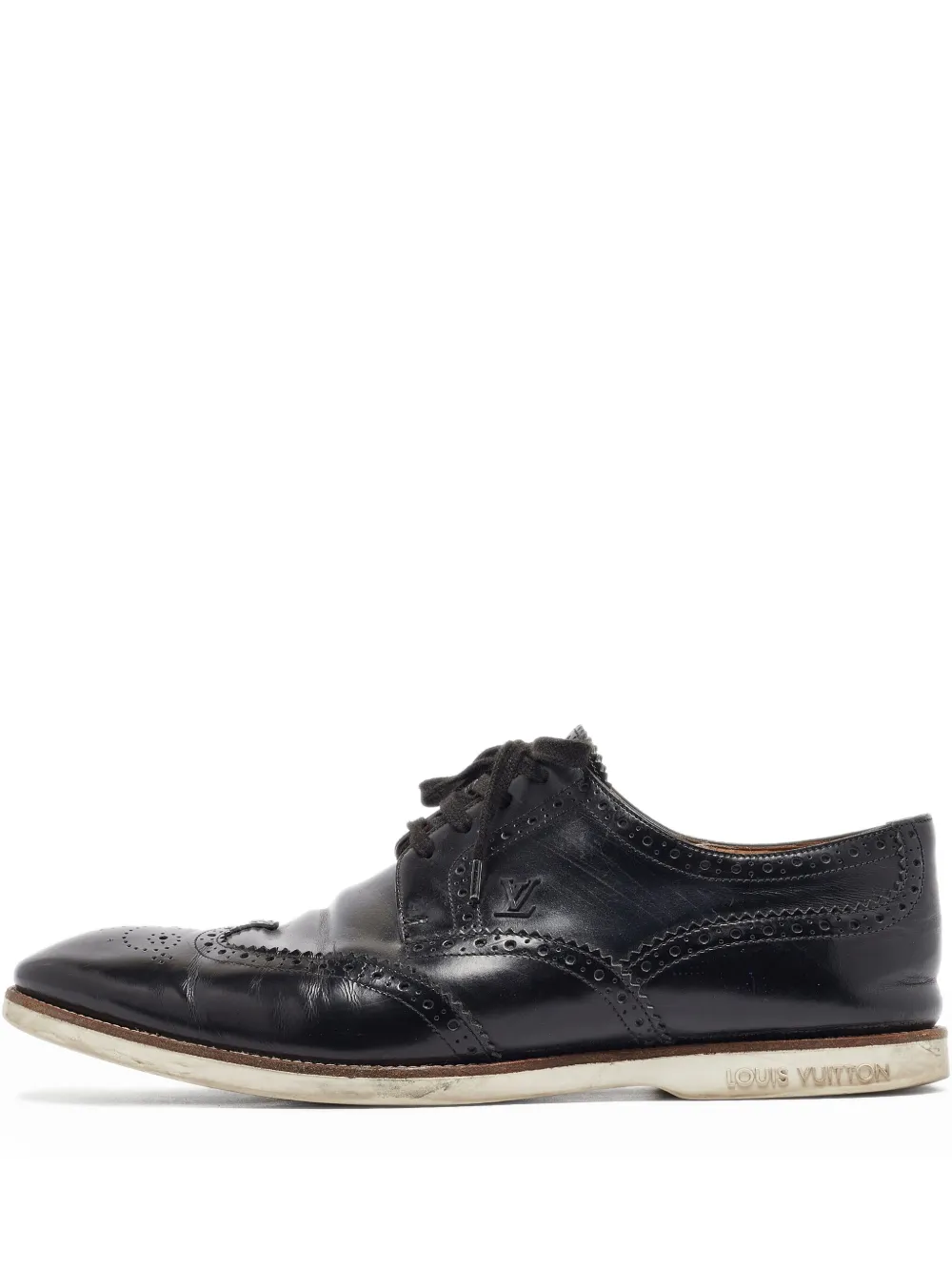 Louis Vuitton Pre-Owned Schnürschuhe aus Leder | Schwarz | Image 1