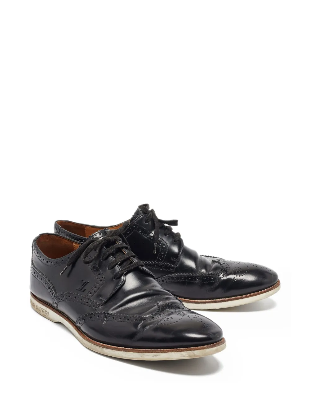 Louis Vuitton Pre-Owned Schnürschuhe aus Leder | Image 2