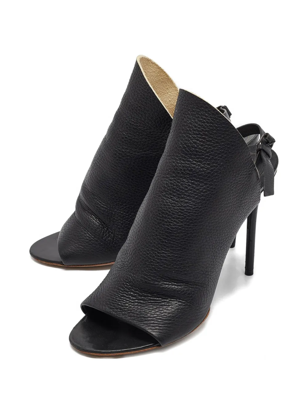 Balenciaga Pre-Owned 110mm slingback leather sandals | Image 2