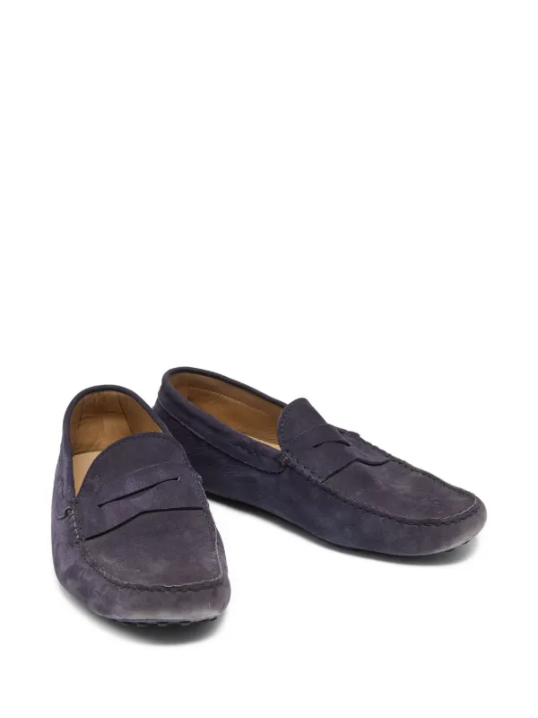 Tod's Vintage スエード ローファー | ブルー | FARFETCH JP
