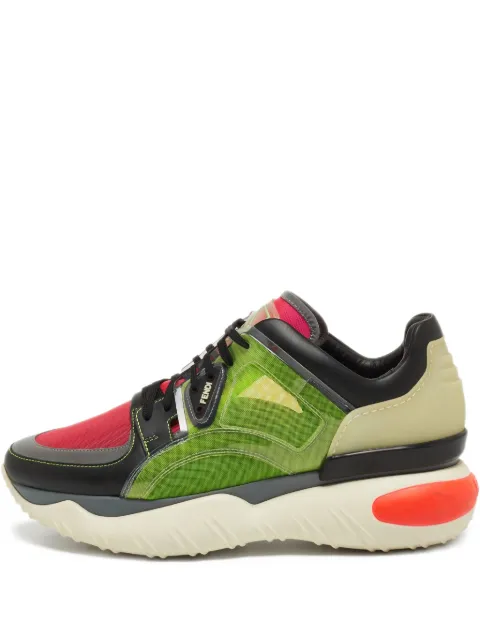 Fendi Pre-Owned colour-block chunky sneakers
