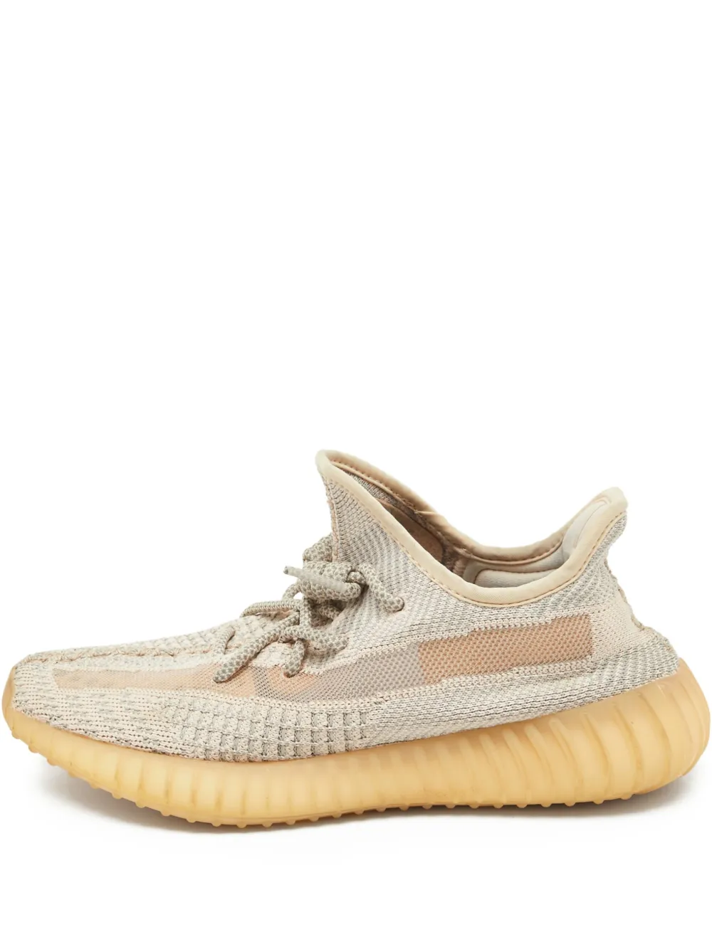 adidas Yeezy tenis running con panel tejido | gris | Image 1