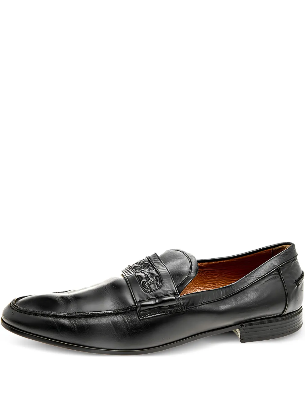 Gucci Pre-Owned Horsebit leather loafers | Black | Image 1
