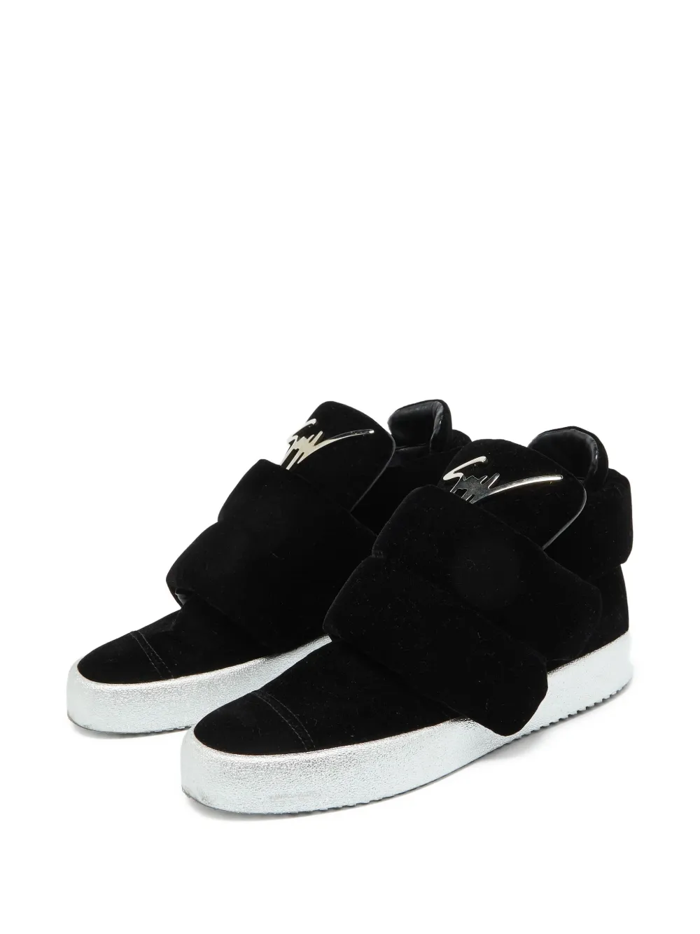 Giuseppe Zanotti Vintage baskets à effet métallisé | Image 2