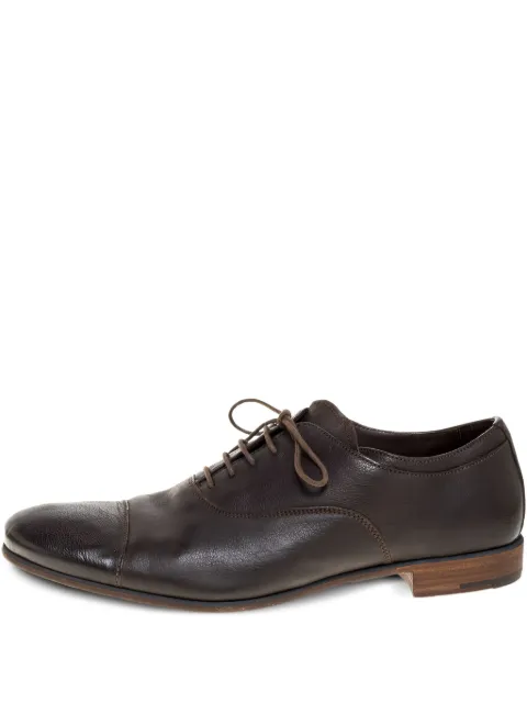 Prada Pre-Owned leather oxford shoes