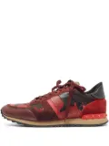 Valentino Garavani Pre-Owned camo-print leather sneakers - Red