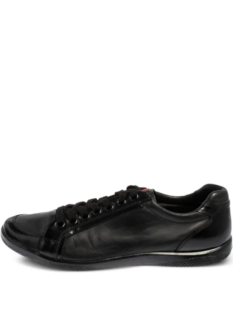 Prada Pre-Owned leather sneakers