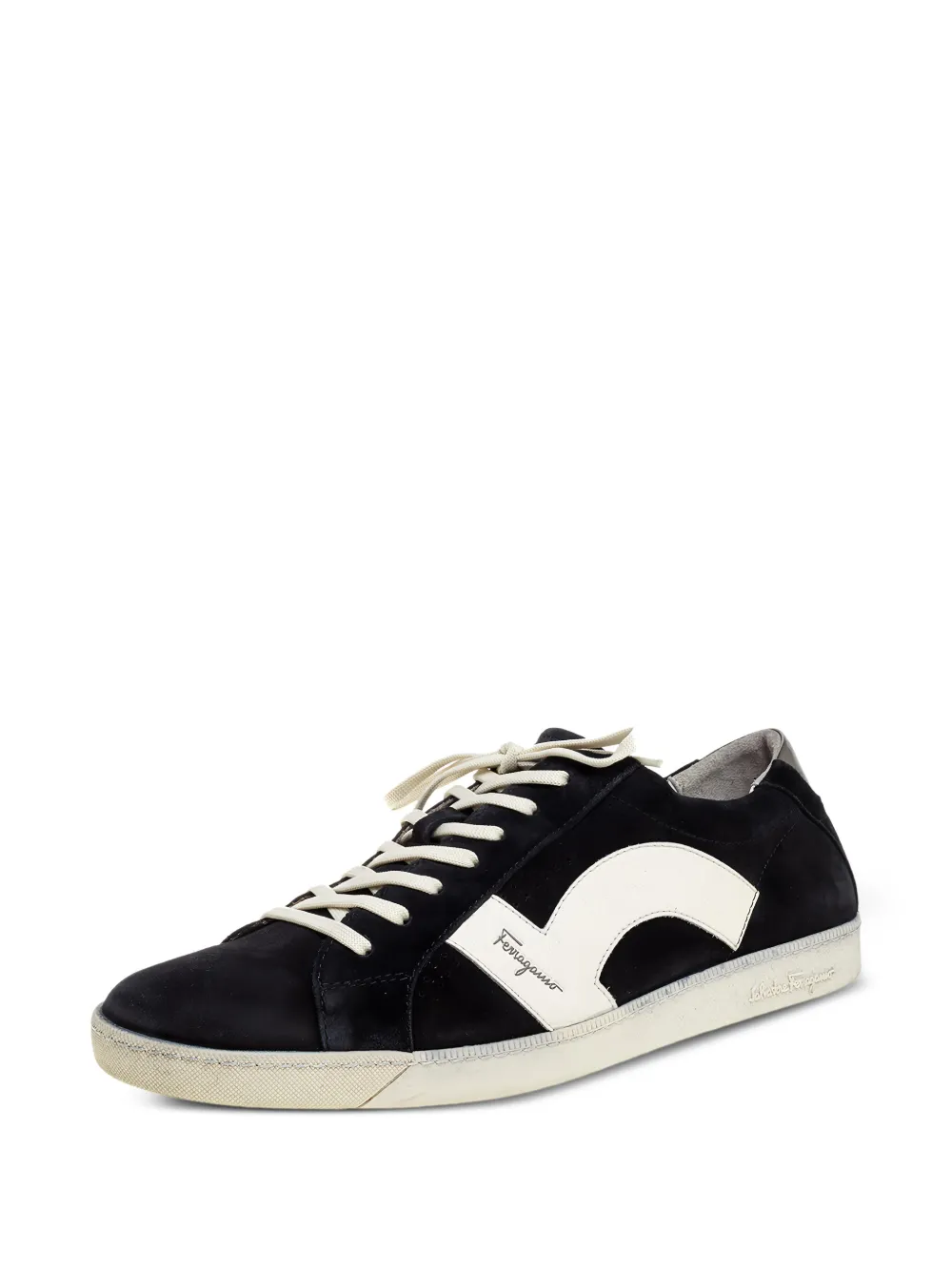 Ferragamo Pre-Owned baskets en daim | Image 2