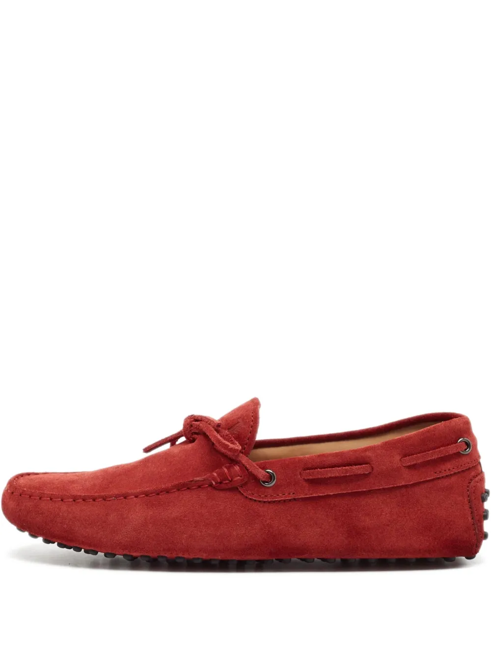 Tod's Vintage mocassins en daim pre-owned | rouge | Image 1