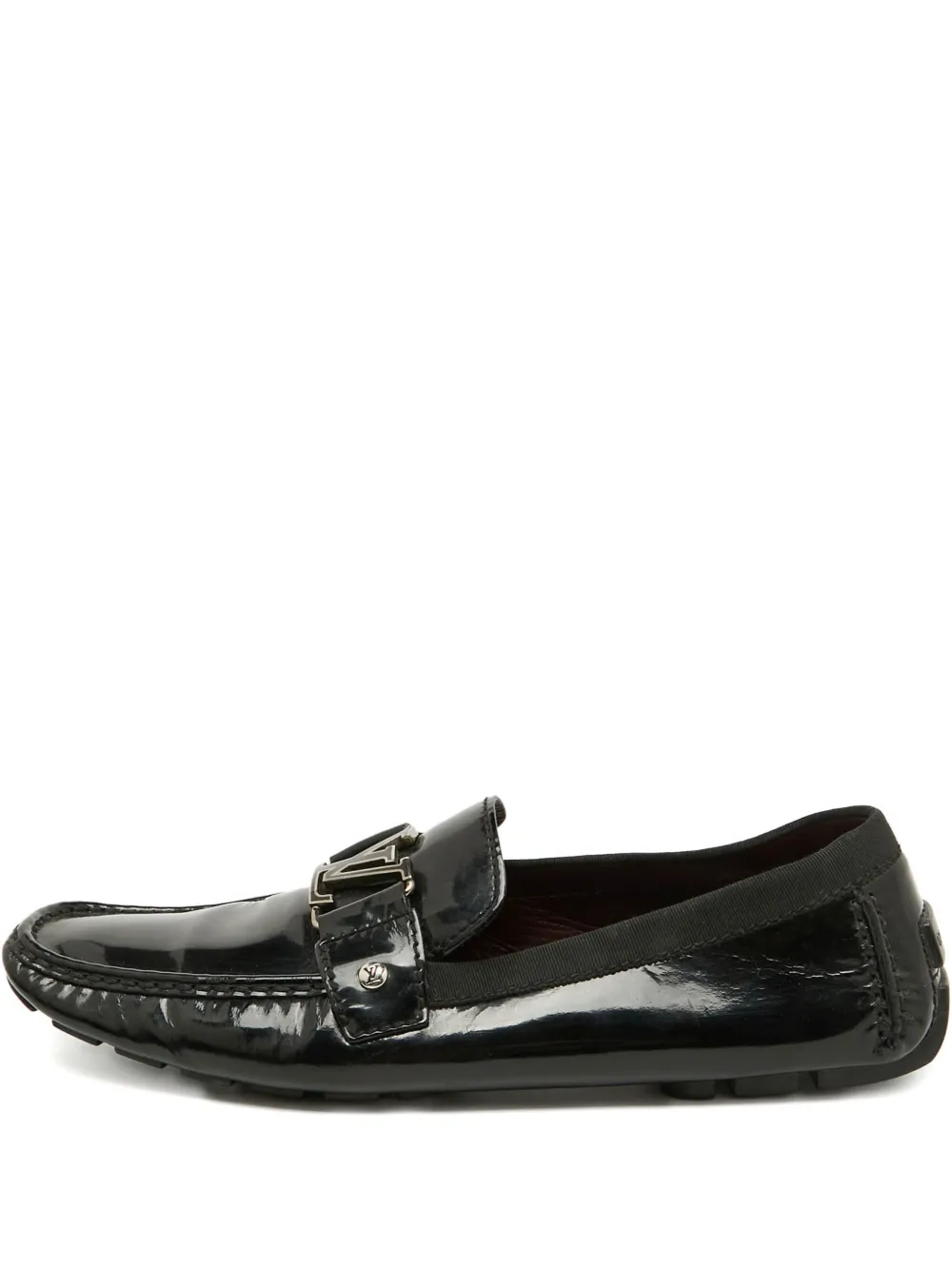 Louis Vuitton Pre-Owned LV Monte Carlo loafers - ブラック Louis Vuitton Pre-Owned LV Monte Carlo loafers - ブラック