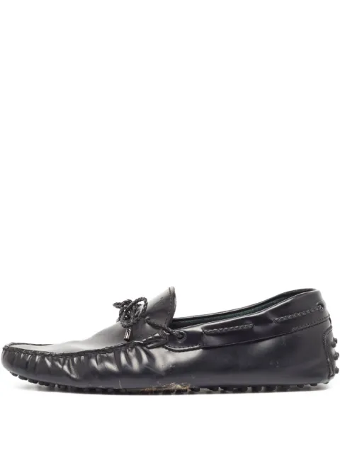 Tod's Vintage pre-owned leather loafers