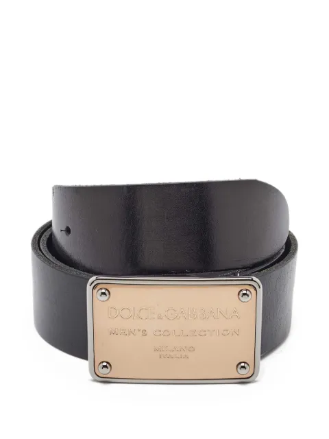Dolce & Gabbana Pre-Owned leather belt