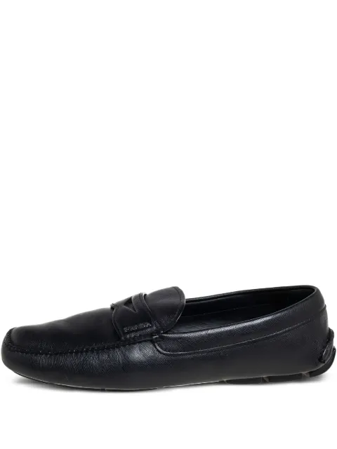 Prada Pre-Owned لوفر جلد