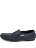 Gucci Pre-Owned classic GG-debossed loafers - Blue
