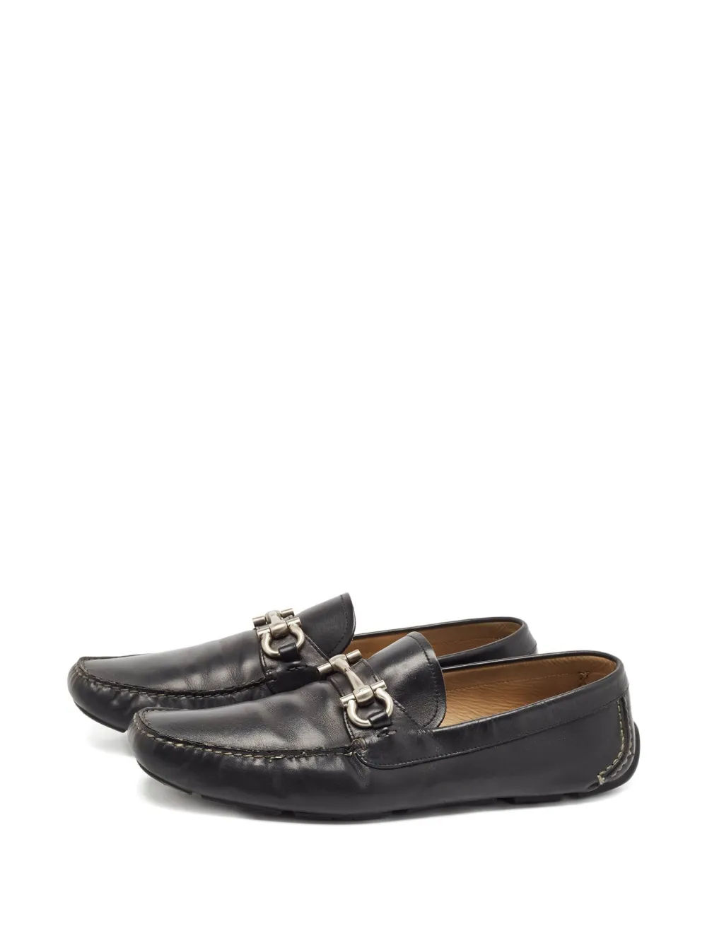 Ferragamo Pre-Owned Gancini leather loafers | Image 2