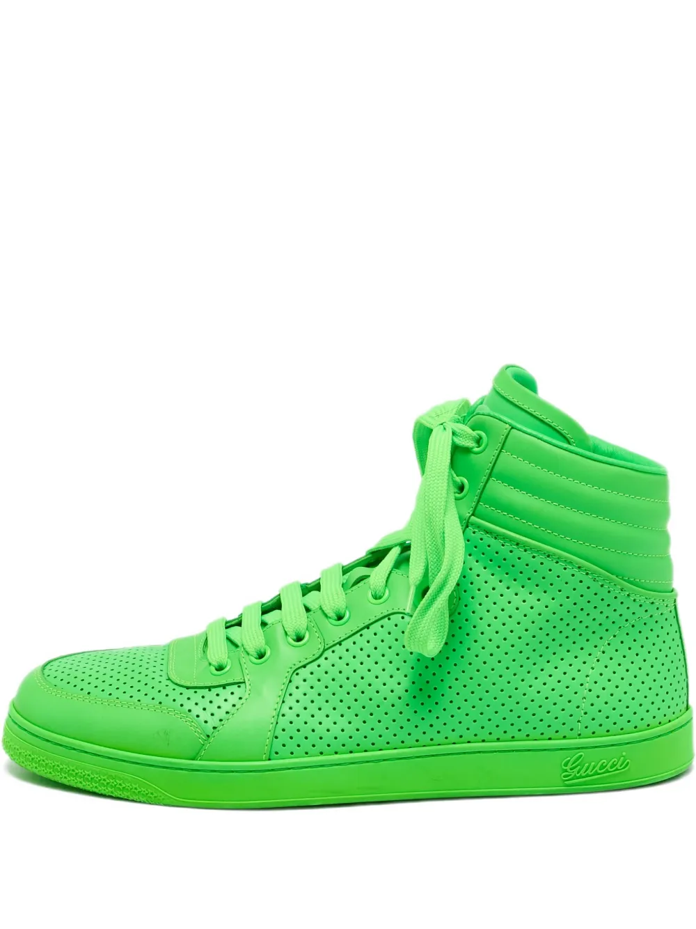 Gucci Pre-Owned Coda leather sneakers | Green | Image 1