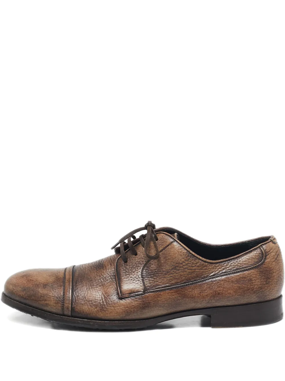 Dolce & Gabbana Pre-Owned leather derby shoes | Brown | Image 1