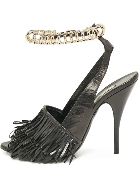 Balenciaga Pre-Owned Sandalen mit Fransen