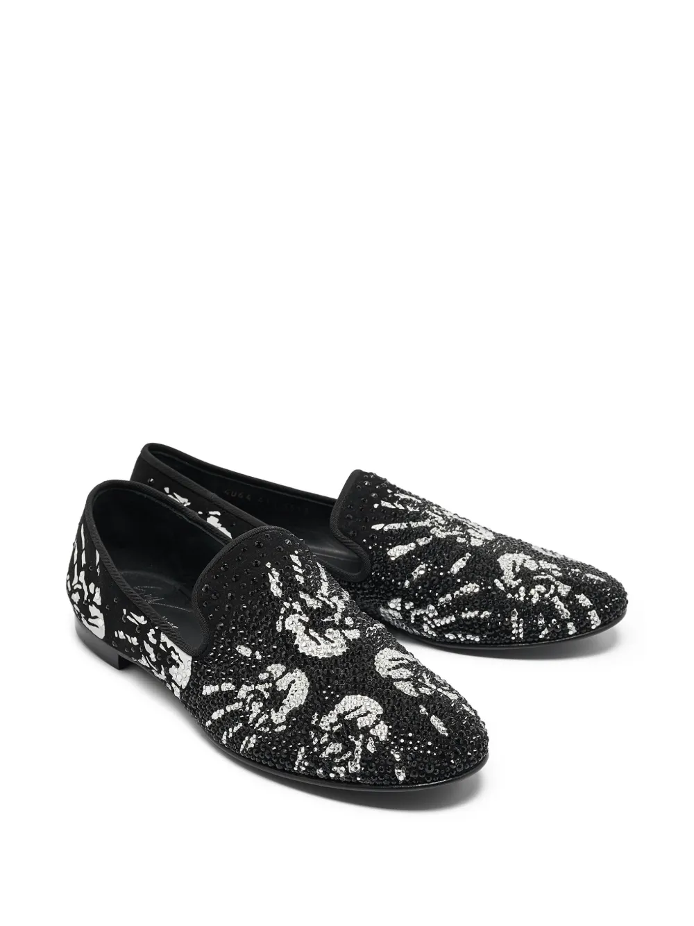 Giuseppe Zanotti Vintage pre-owned crystal-embellished loafers | Image 2