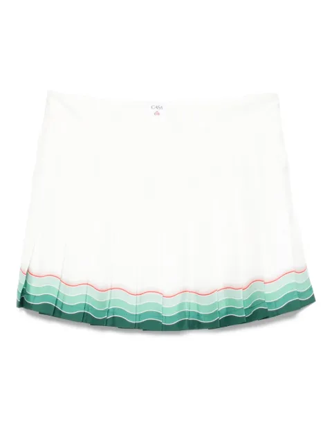Casablanca pleated mini skirt