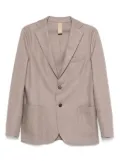 Eleventy single-breasted blazer - Grey