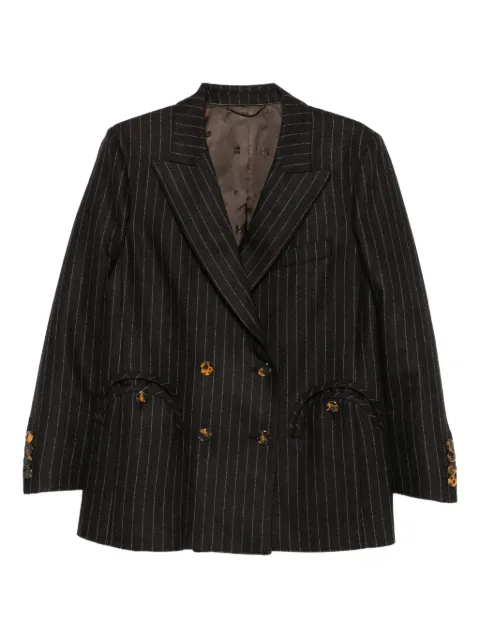 Blazé Milano blazer a rayas diplomáticas