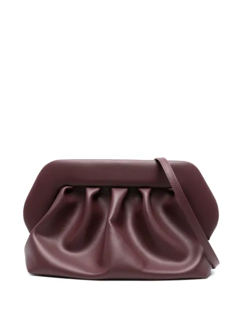 Themoirè Bios pleated clutch bag