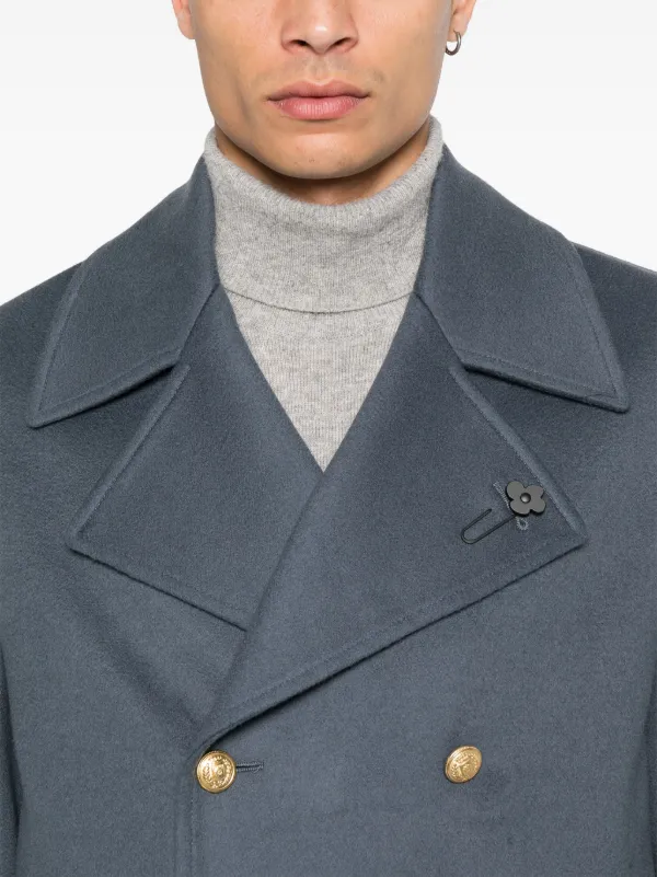 LARDINI グレー テーラードジャケット LARDINI(ラルディーニ) DOUBLE BREAST WOOL TAILORED JACKET