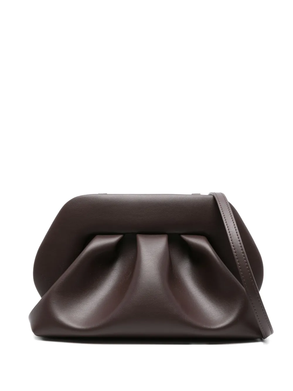 Themoirè Bios clutch Bruin