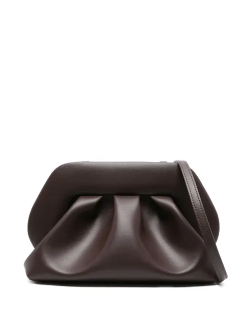 Themoirè Bios pleated clutch bag