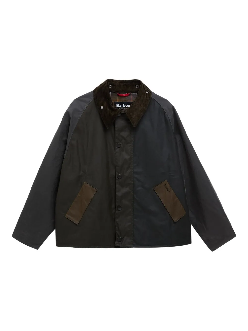 Barbour Patchwork Transport Waxed jacket | Green | Image 1