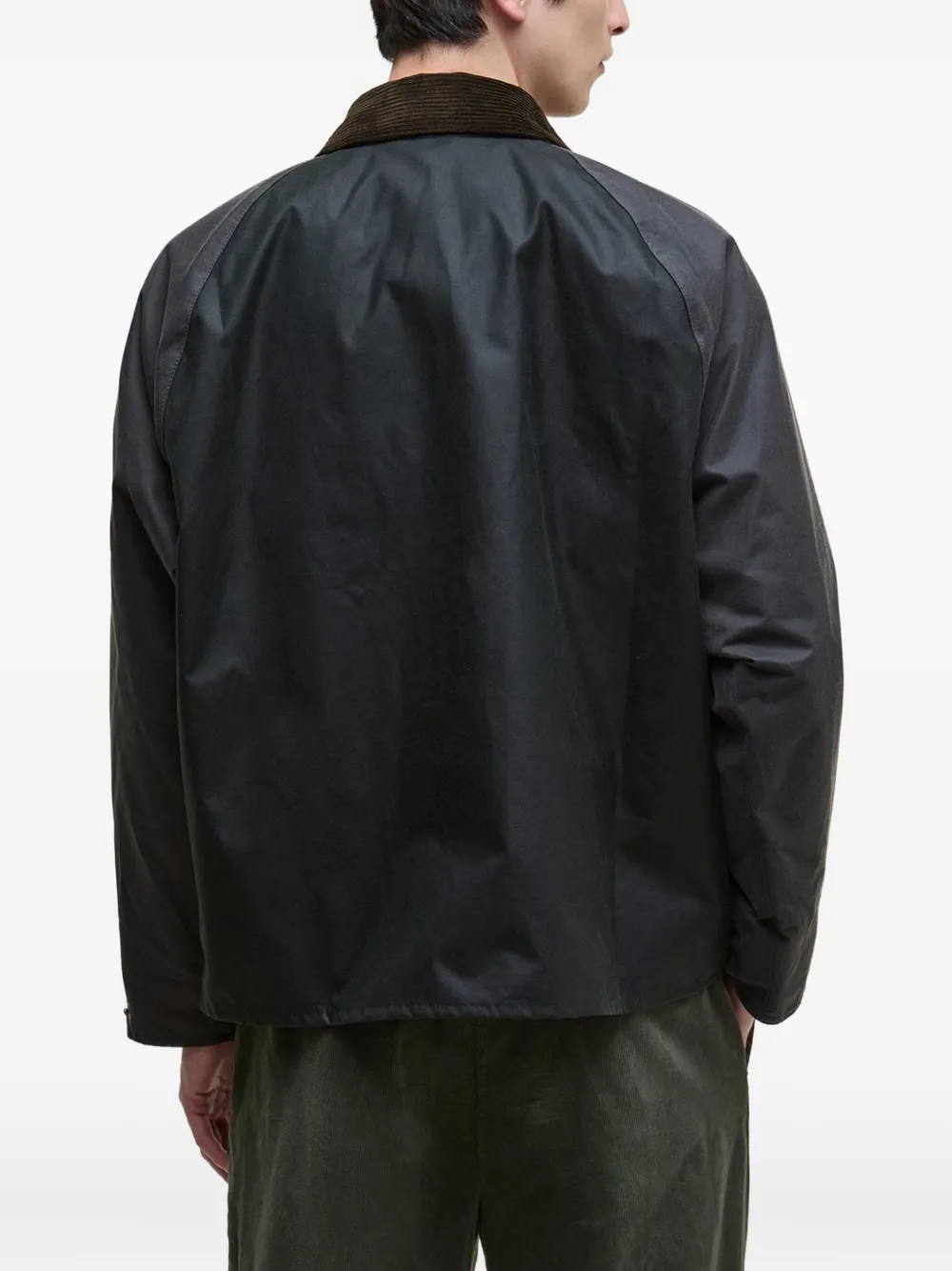 Barbour Patchwork Transport Waxed jack Groen