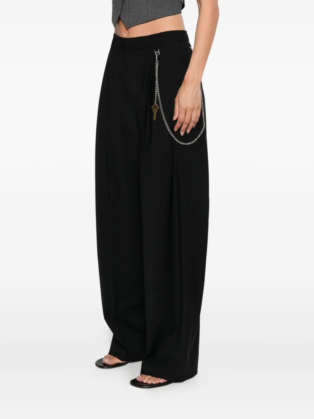Alexander Wang Plooibroek met sleutelhanger Zwart