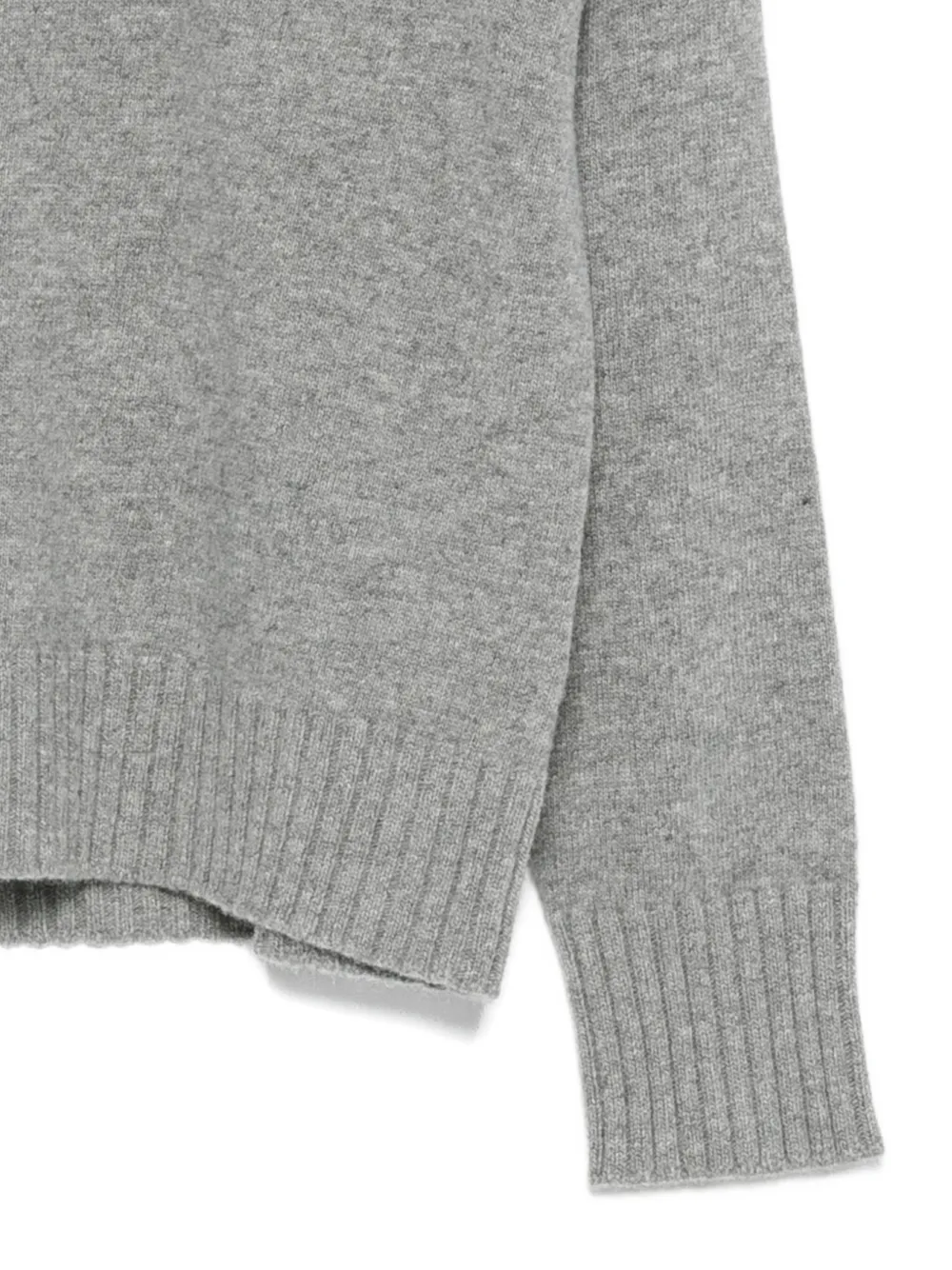 Giuseppe Di Morabito off-shoulder ribbed sweater Grijs